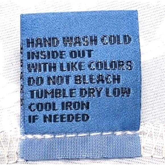 J McLaughlin 3/4 Sleeve Signature Tee Womens L Navy White Catalina Cloth NEW NWT - Picture 8 of 13